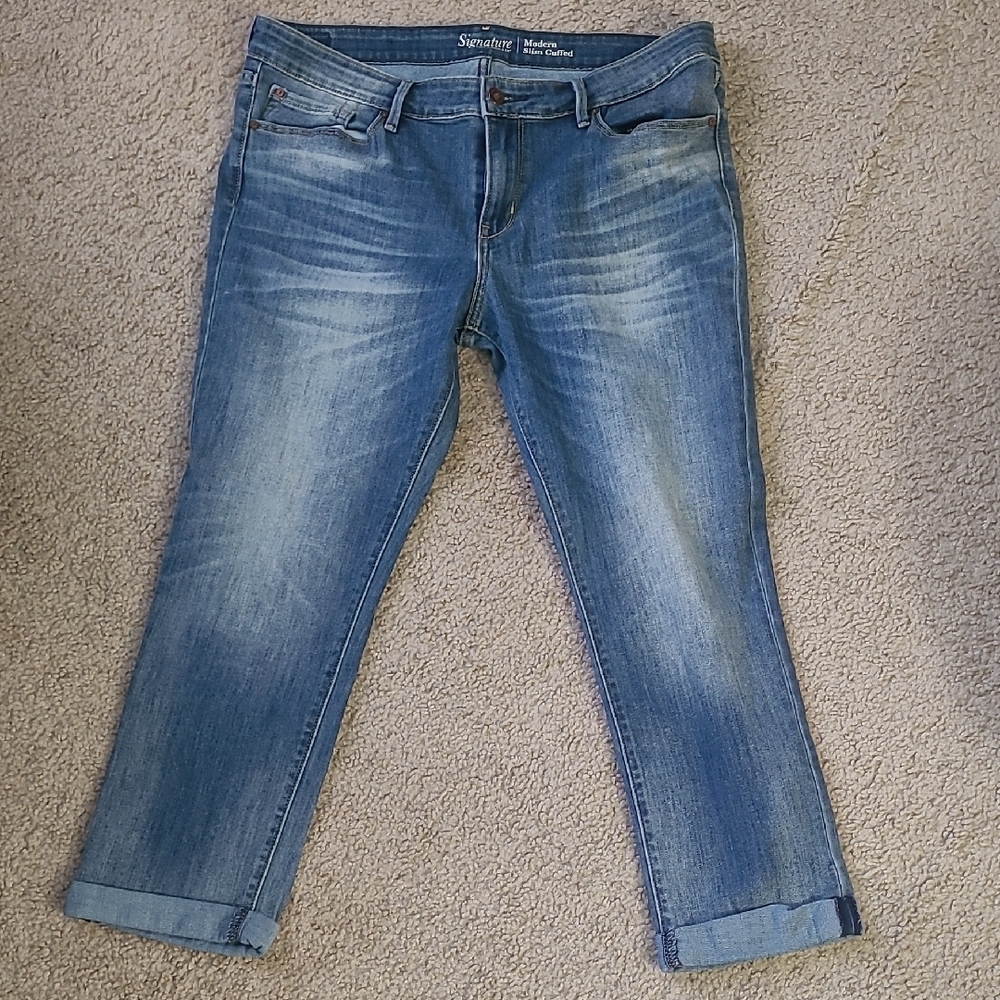 Signature by Levi Strauss Women's Denim Ankle Jeans